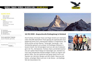 Salewa-News über Grönland-Expedition